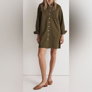 Madewell Mini Shirtdress NWT Size S